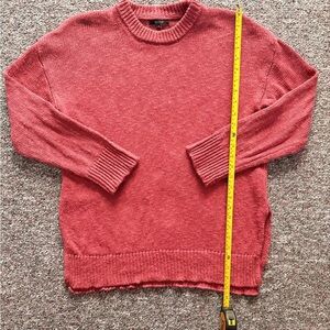 Quince Organic Cotton Oversized Crew Neck Grandmacore Knit Sweater Small